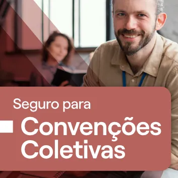 Seguro para Convenções Coletivas — arte oficial do produto