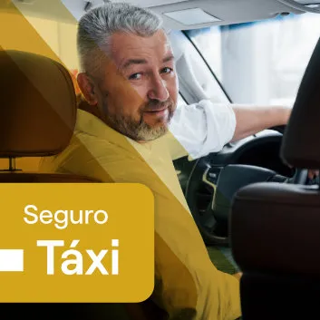 Seguro Táxi — arte oficial do produto