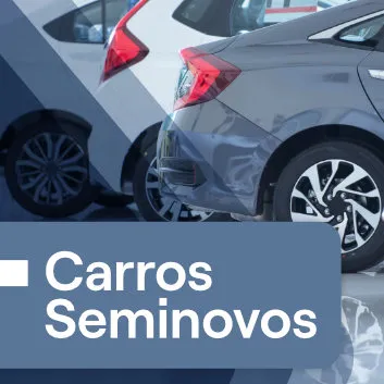 Carros Seminovos — arte oficial do produto
