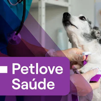 Petlove Saúde — arte oficial do produto