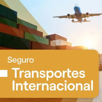 Seguro Transporte Internacional — arte oficial do produto