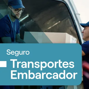 Seguro Transportes Embarcador — arte oficial do produto
