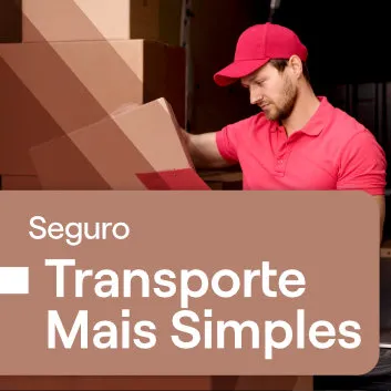 Seguro Transportes Mais Simples — arte oficial do produto